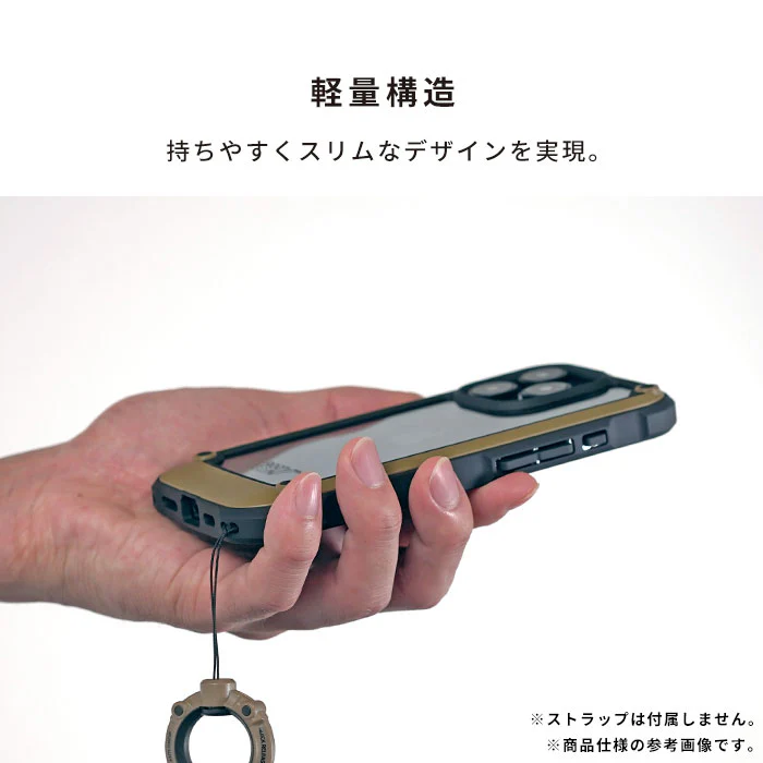 [iPhone 17e/16/16 Pro/16e専用]ROOT CO. GRAVITY Shock Resist Tough & Basic Case. - Image 5