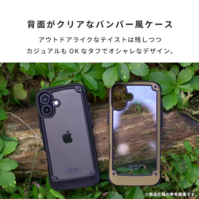 [iPhone 17e/16/16 Pro/16e専用]ROOT CO. GRAVITY Shock Resist Tough & Basic Case. - Image 6