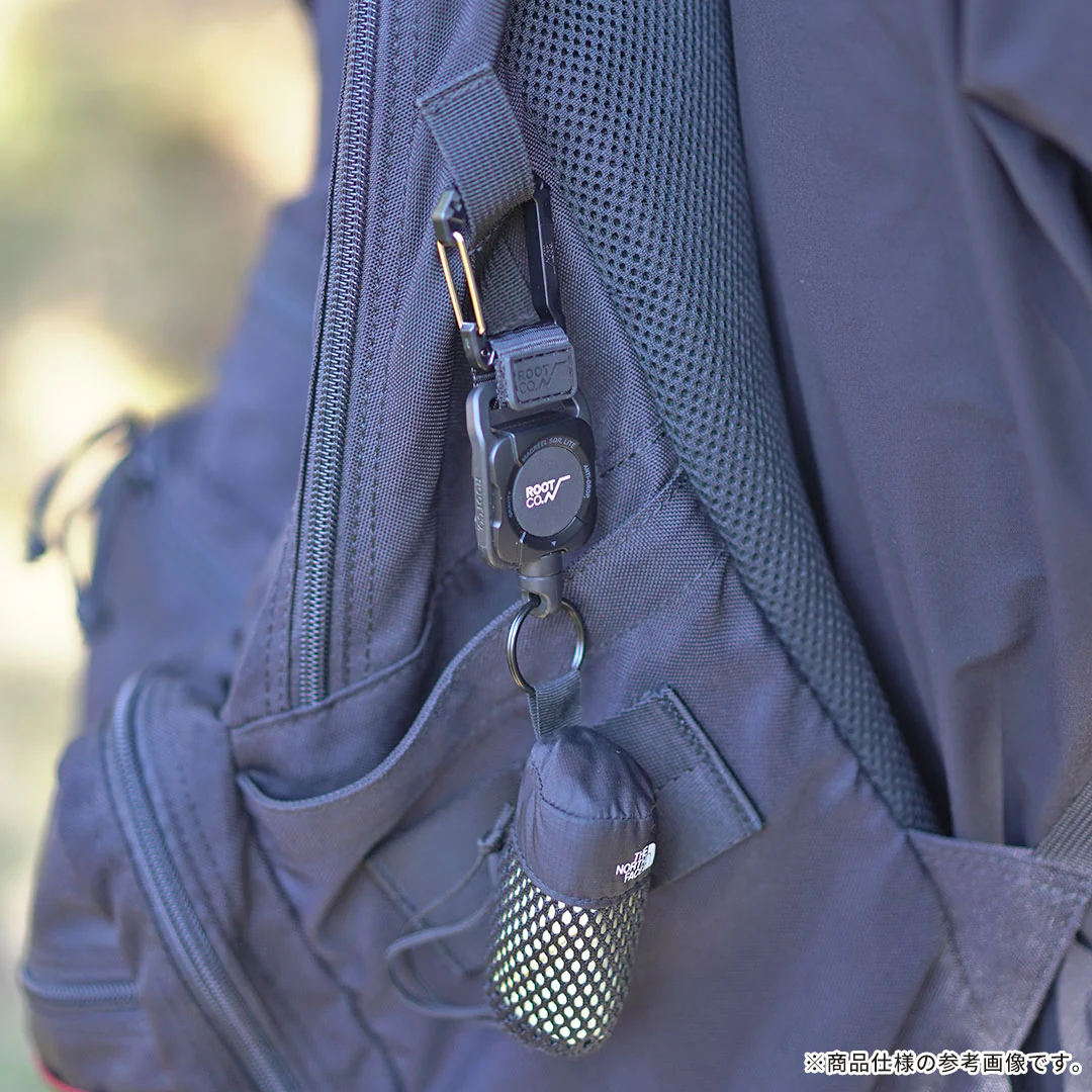ROOT CO. GRAVITY CARABINER LOOP (ブラック/スモール) - Image 5