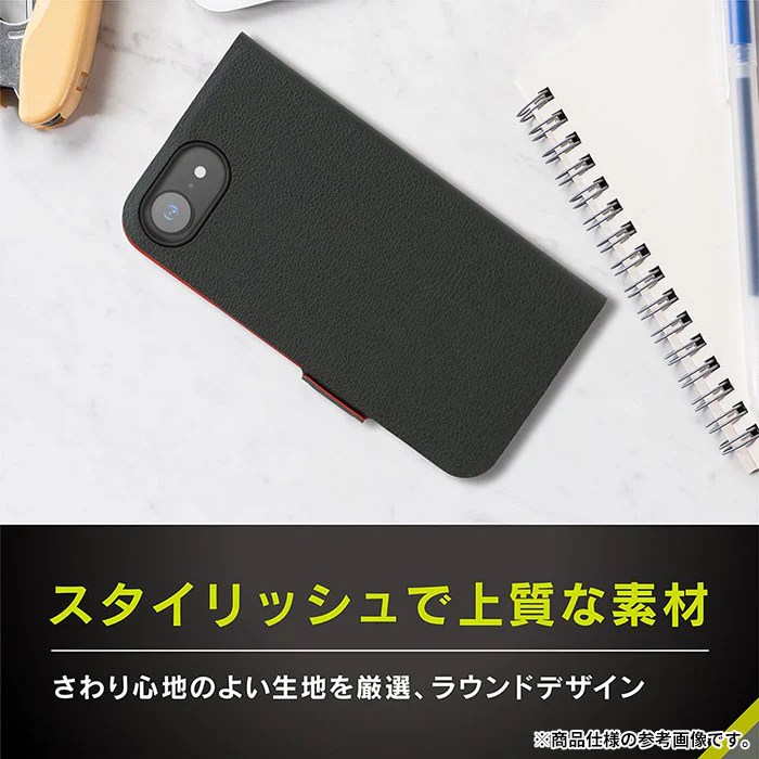 [iPhone 16e専用]Simplism シンプリズム [Smart FlipNote]薄型フリップノートケース - Image 3