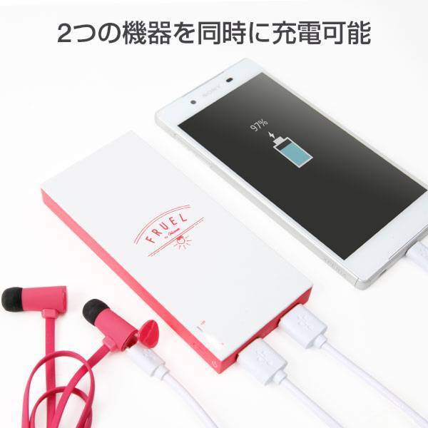 FRUEL フルーエル モバイル充電器6000mAh｜Hamee - Image 8