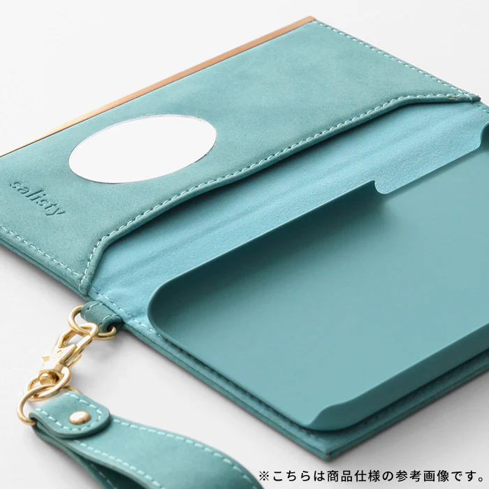 [iPhone 12 mini専用]salisty (サリスティ) スエードスタイル ダイアリーケースQ-DC001L - Image 5