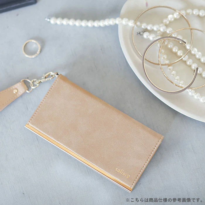 [iPhone 12 mini専用]salisty (サリスティ) スエードスタイル ダイアリーケースQ-DC001L - Image 8