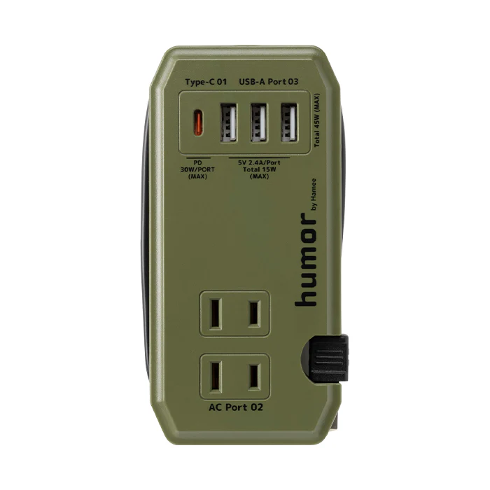 【急速充電対応】おしゃれ充電器 humor handy Plus AC PD30W対応 USB タップ - Image 18