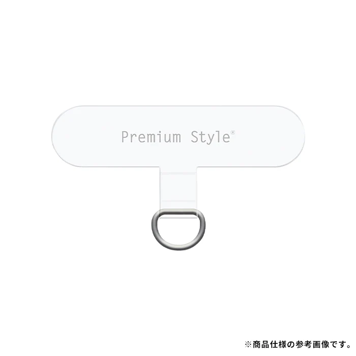 ストラップホルダー Premium Style (シンプル クリア ホワイト) 【各種スマートフォン対応】 - Image 6
