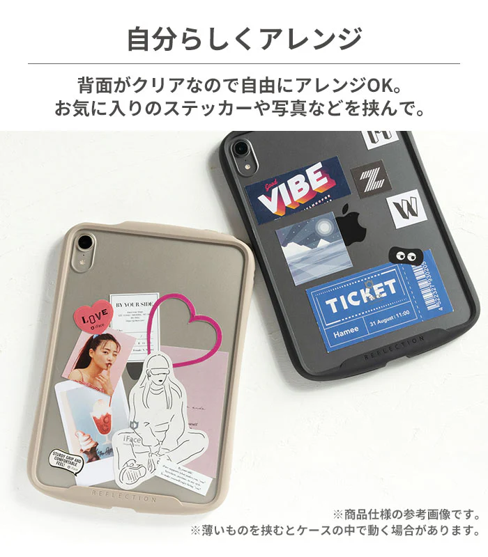 【iPad 11inch A16（第11世代)/10.9inch(第10世代)/10.9inch(第10世代) / 10.2inch(第9/第8/第7世代)専用】iFace Reflection ポリカーボネートクリアケース - Image 4