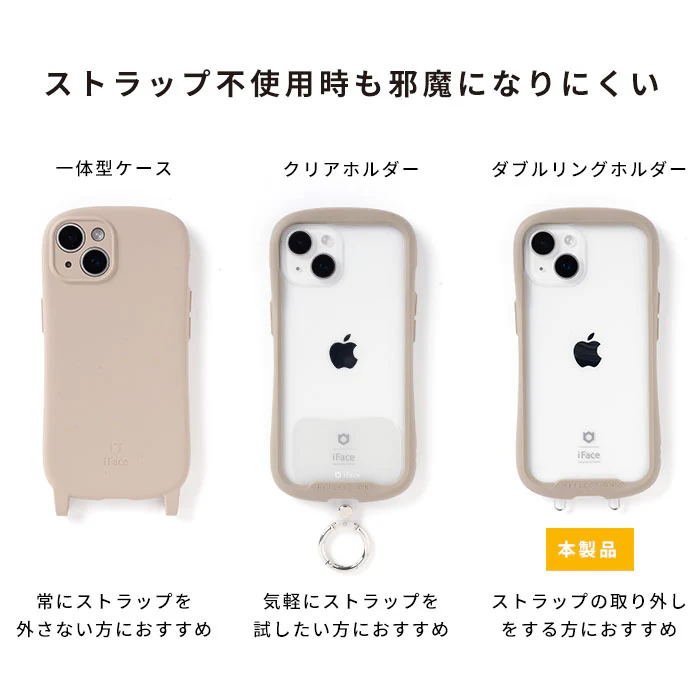 iFace Hang and ストラップホルダー ダブルリング - Image 10