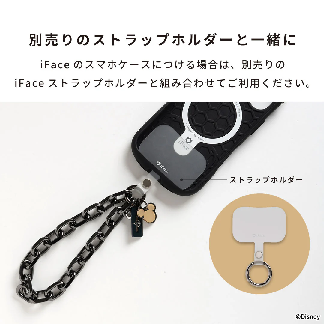 ディズニーキャラクター/キングダム ハーツ iFace ハンドストラップ(チェーン/ミッキーマウスアイコン) - Image 5