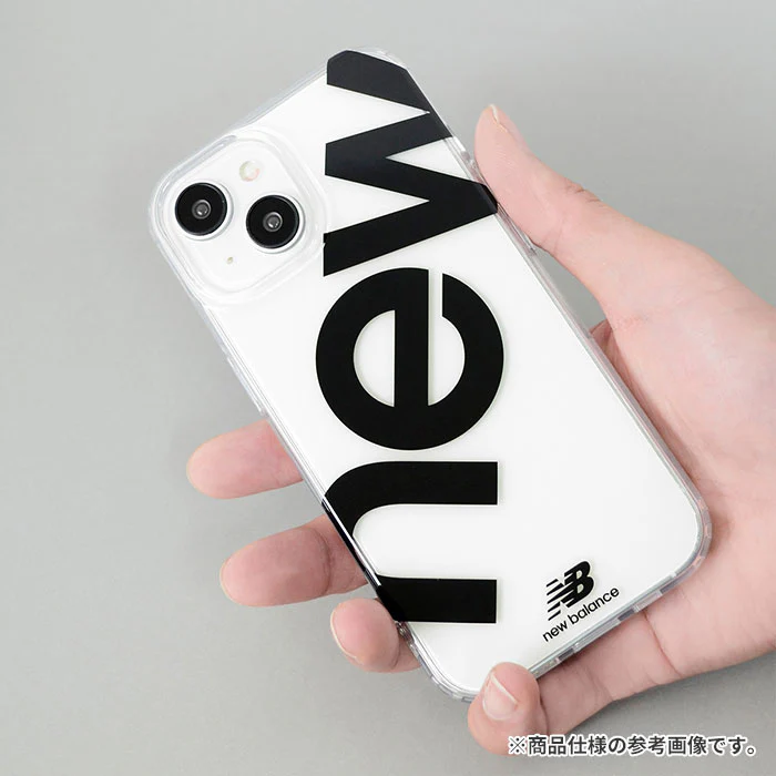 [iPhone 15/14/13専用]New Balance/ニューバランス クリアケース(new/ブラック) - Image 4