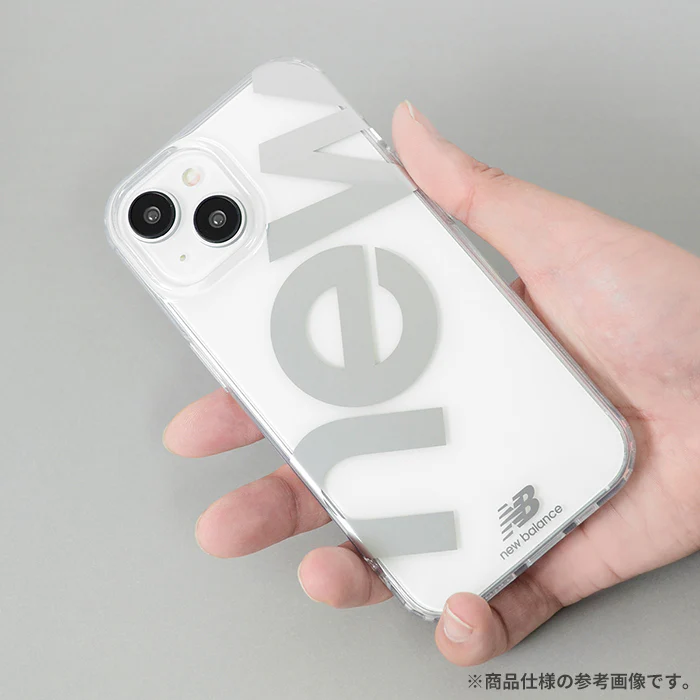 [iPhone15/14/13専用]New Balance/ニューバランス クリアケース(new/シルバー) - Image 4