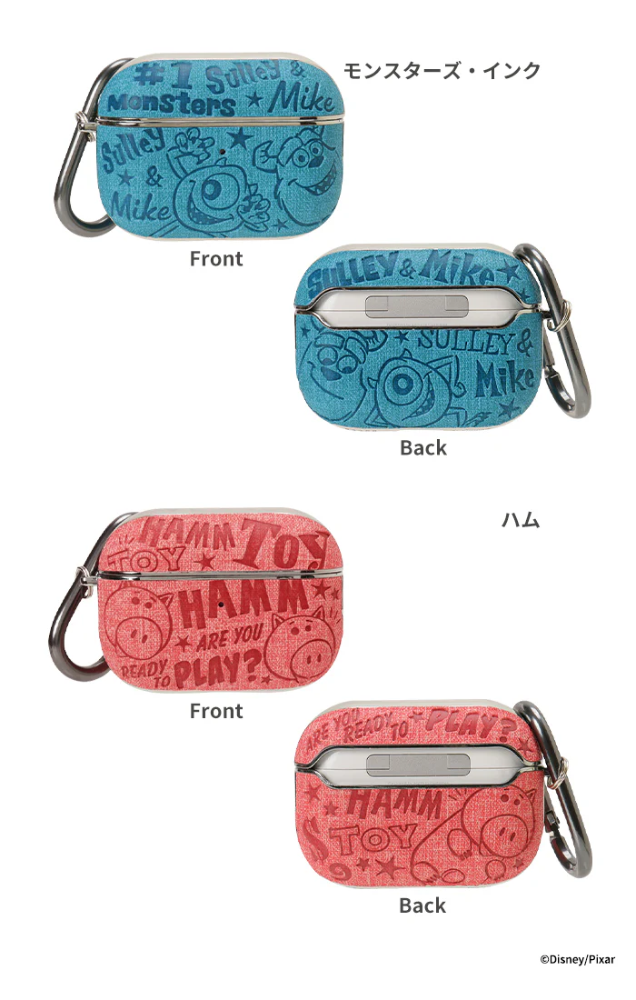 【AirPods Pro(第2/第1世代)/AirPods(第4世代)専用】カラビナ付きケース - Image 4