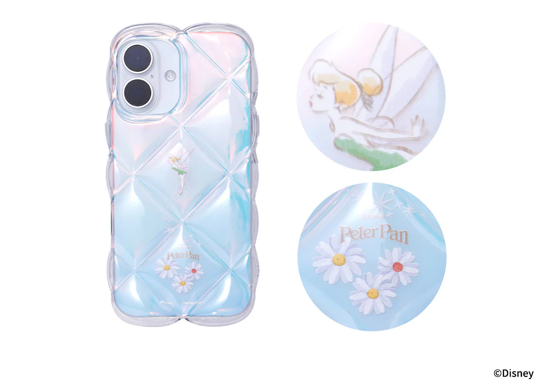 [iPhone16/15/14/13専用]ディズニーキャラクター クリアキルティングケース - Image 11