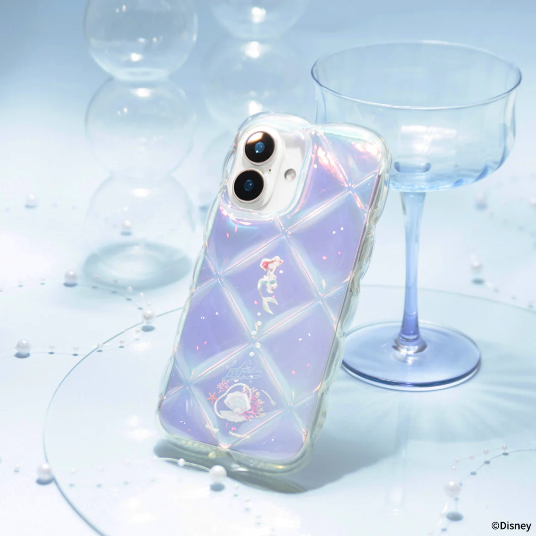 [iPhone16/15/14/13専用]ディズニーキャラクター クリアキルティングケース - Image 4