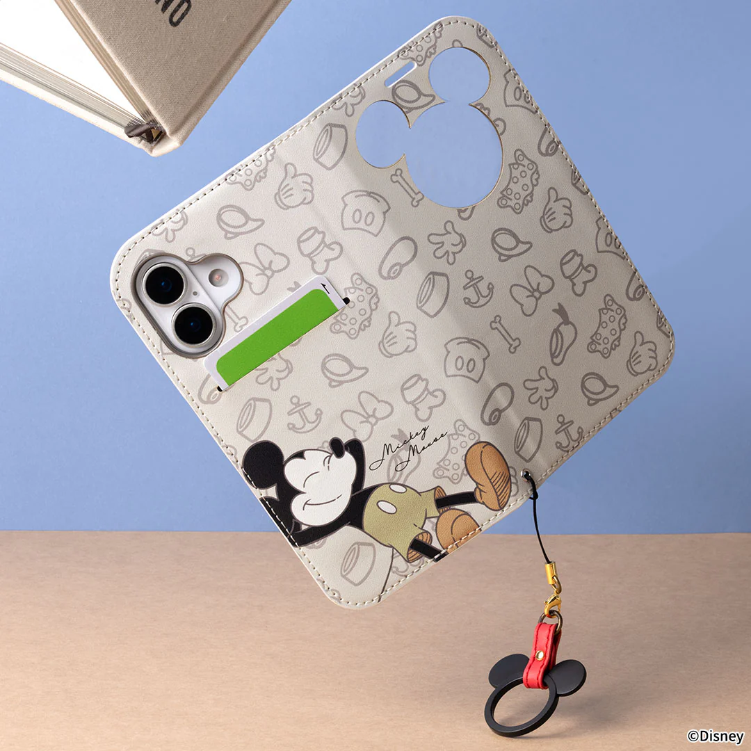 [iPhone 17専用]ディズニーキャラクター CERTA フリップ窓付きダイアリーケース - Image 5