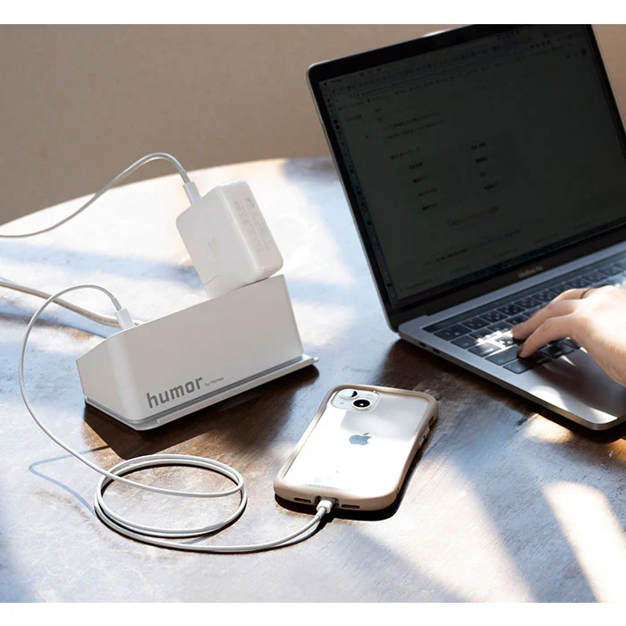 humor AC&USB TAP COMPACT【ユーモア 充電器 ACタップ デスク 便利 複数充電 コンパクト】 - Image 3