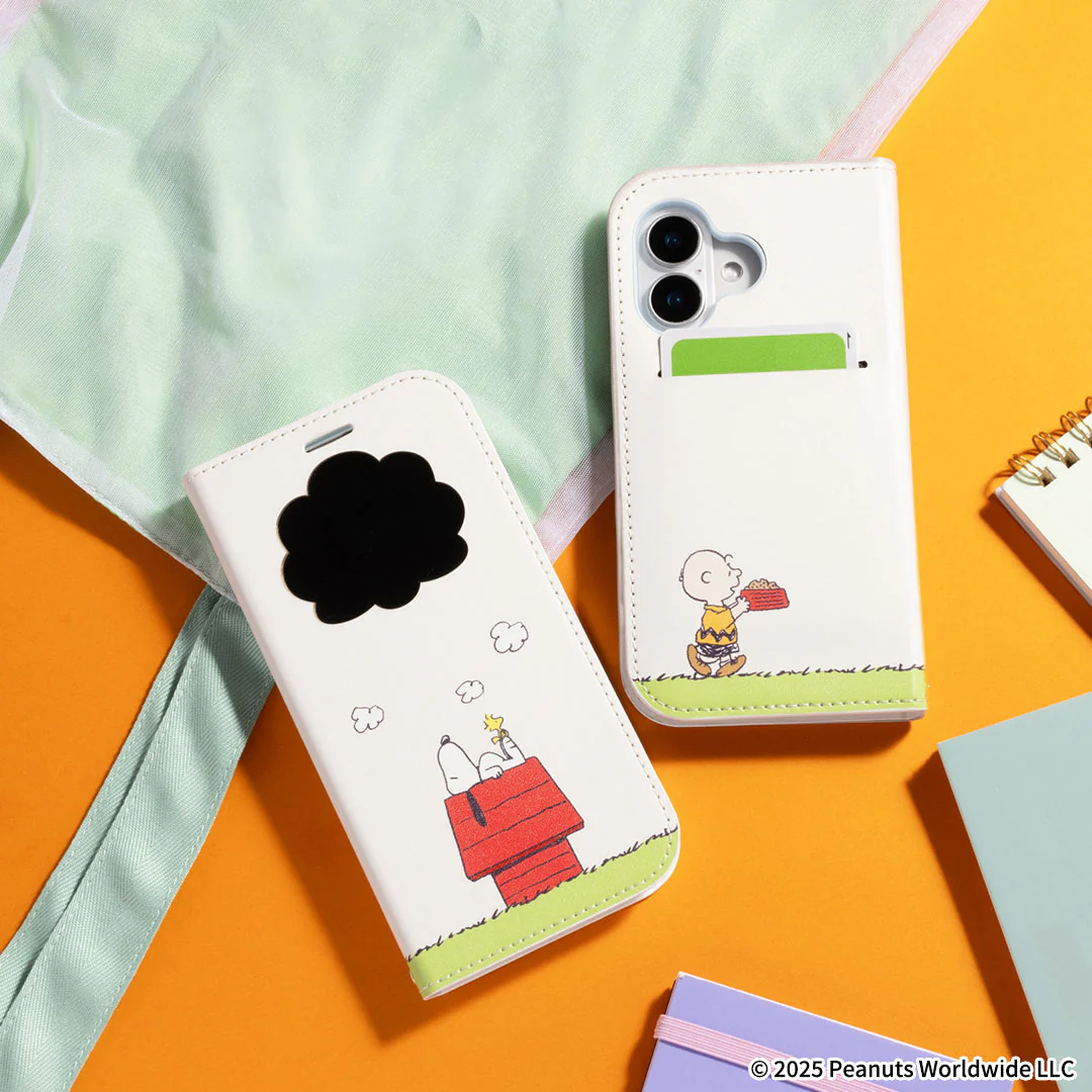 【iPhone 17/16専用】PEANUTS/ピーナッツ CERTA フリップ窓付きダイアリーケース - Image 7