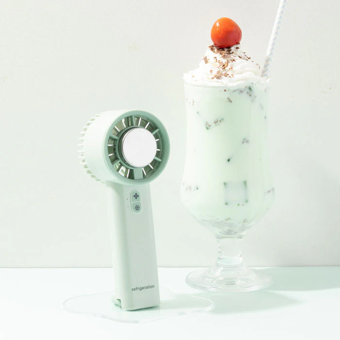 冷却ペルチェモジュール付き 風速3段階 ハンディファン - Image 5